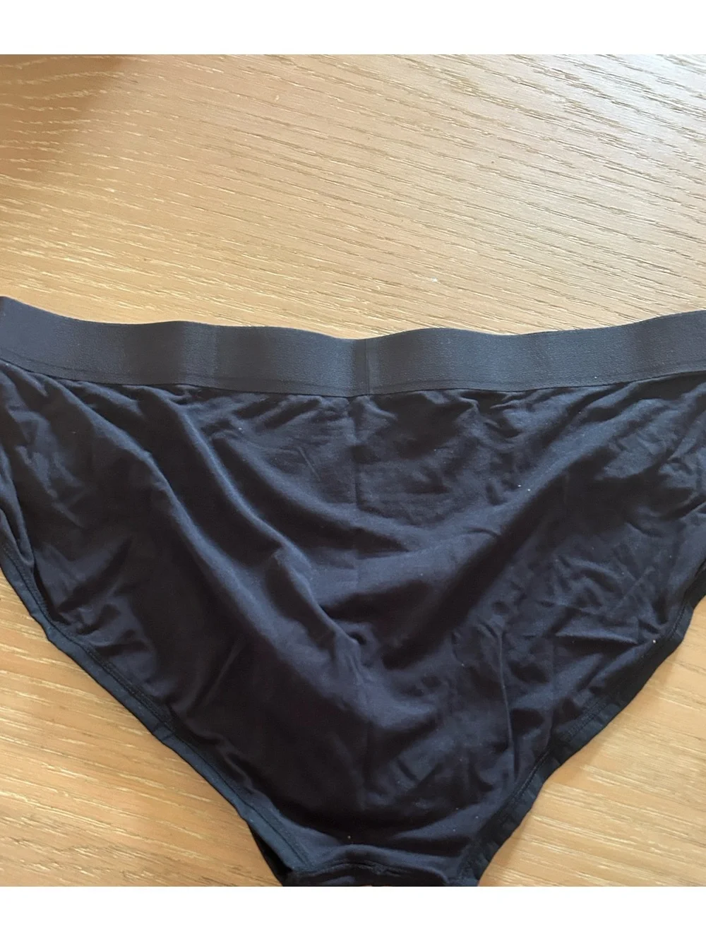 DAVID ARCHY Seamless Brief Modal Soft Breathable No Fly 4 Pack, Black, Small NWT